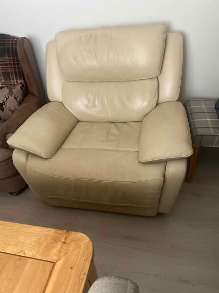 Photo of free Lounge chair x2 leather swivel chair (Marston Moretaine MK43) #2