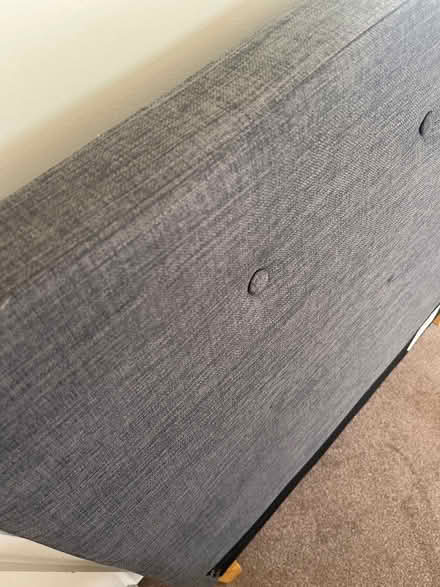 Photo of free Grey padded 3ft headboard (BA2) #2