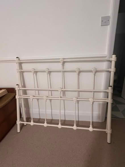 Photo of free Small double bed frame (4ft) (Brentford TW8) #1