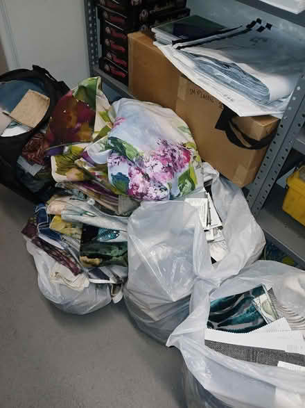 Photo of free Bags of high end designer fabrics (South Boston/Waterfront) #1