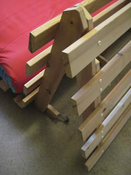 Photo of free futon sofabed (Cambuskenneth FK9) #3
