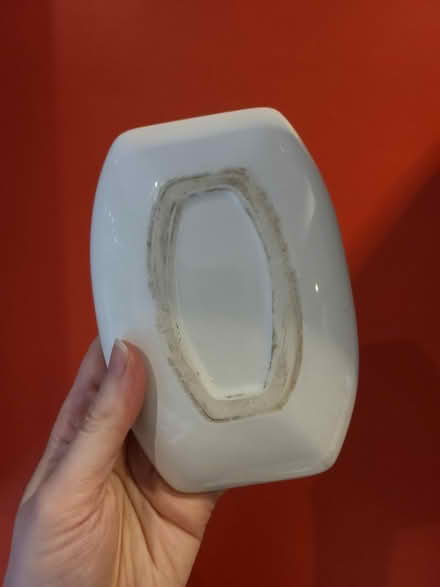 Photo of free White Soap Dish (Prestwich M25) #2