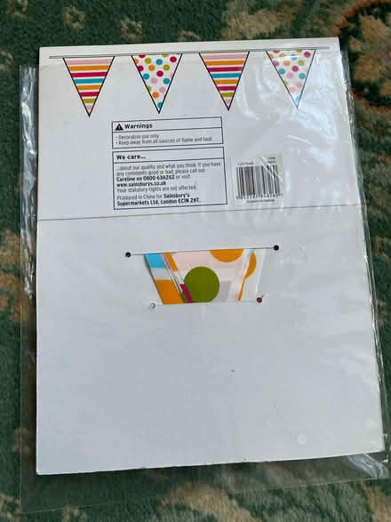 Photo of free Bunting (Fulwood PR2) #2