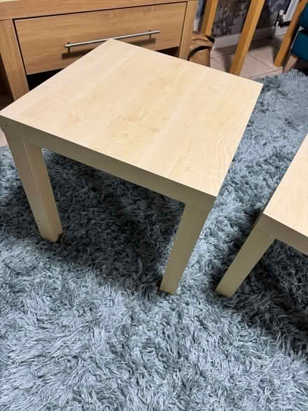 Photo of free Set of 2 nesting tables (Letchworth SG6) #3