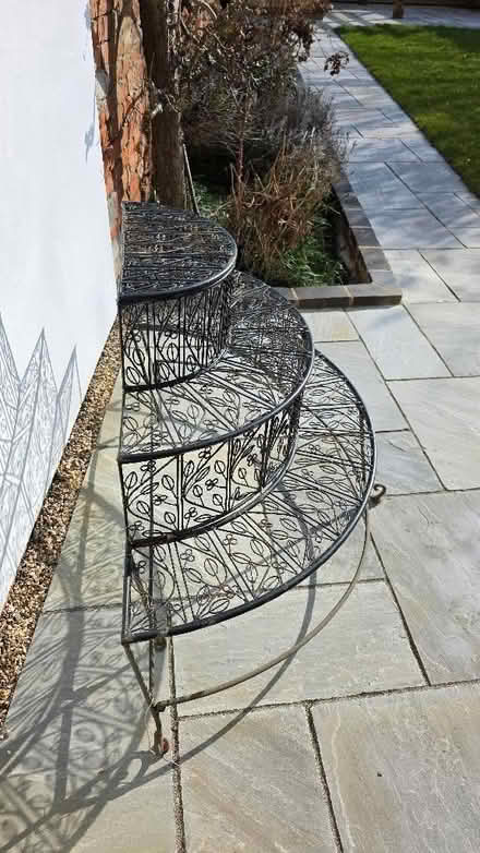 Photo of free Metal plant pot stand (New Bradwell MK13) #2