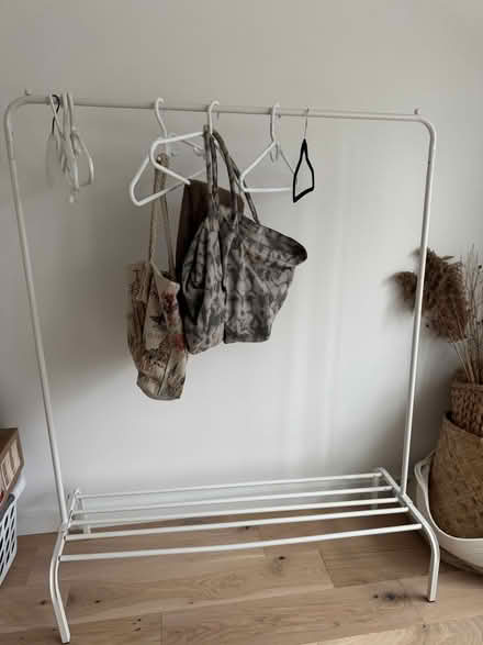 Photo of free Clothing rack (Greenpoint) #1