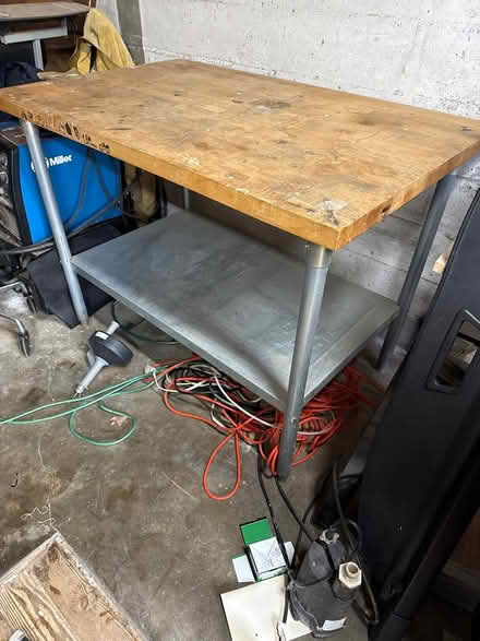 Photo of free Tool bench, utility table, console (7227 6th Ave NW) #2