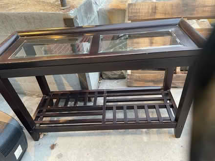 Photo of free CURB ALERT: Console Table (Ossining NY10562 near fmrs mkt) #1