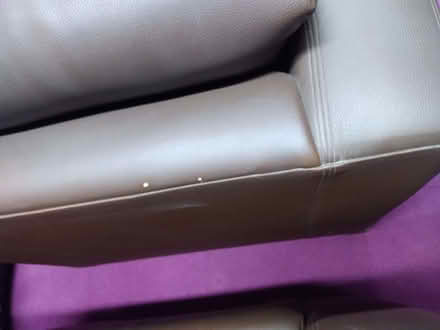 Photo of free Brown leatherette chairs. (Wibsey BD6) #3