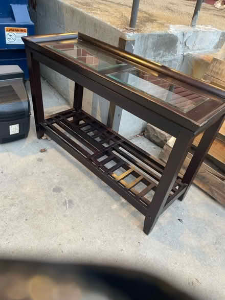 Photo of free CURB ALERT: Console Table (Ossining NY10562 near fmrs mkt) #2