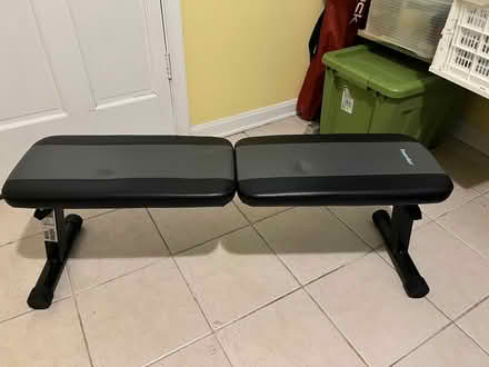 Photo of free Flat weight bench (North Columbia heights) #1