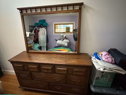 Photo of free nice dresser with mirror (Alameda West End) #2