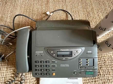 Photo of free Panasonic Fax & Answering Machine (E5) #2