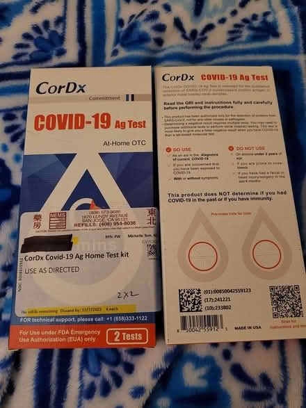 Photo of free 2 Covid-19 Test Kits (975 S. De Anza Blvd, San Jose) #1