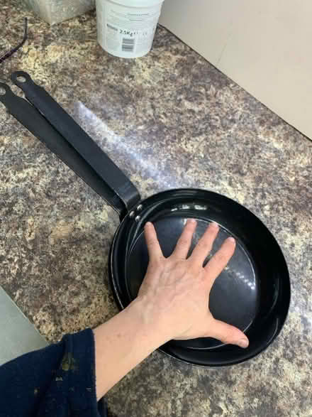 Photo of free 2 frying pans (Malvern Link WR14) #1