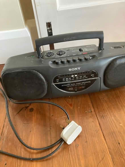 Photo of free Sony radio cassette player (Wallands Park BN7) #1