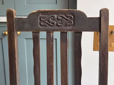 Photo of free 2 antique wooden chairs (East Marden) #2