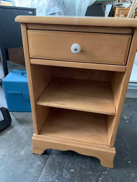 Photo of free Bedside table (Near India Square) #1