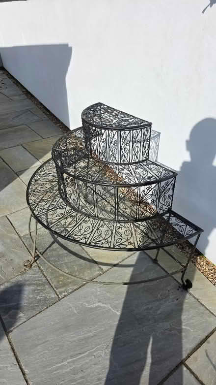 Photo of free Metal plant pot stand (New Bradwell MK13) #1