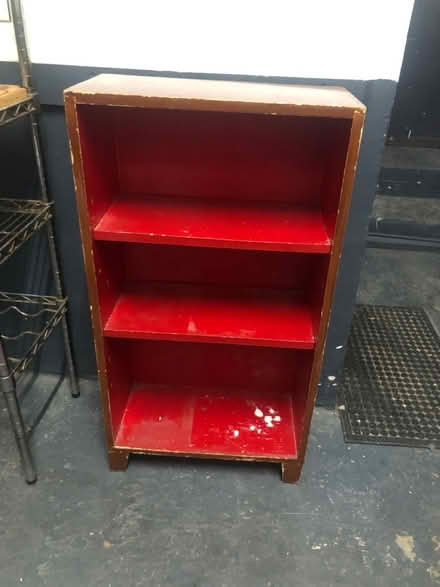 Photo of free Cute, solid bookshelf (East Flatbush) #1