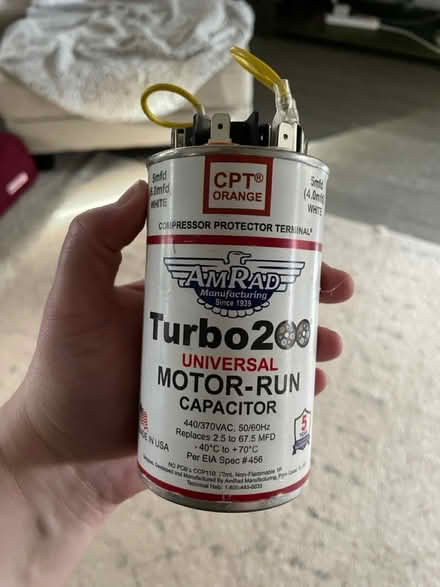 Photo of free Universal Capacitor (A/C unit) (West Salem) #1