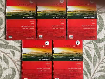 Photo of free Sketch pads x 5 (Wellington TF1) #2