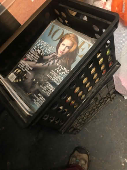 Photo of free Box(rd) of Vogue magazines (East Flatbush) #1