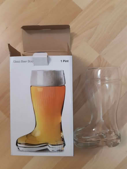 Photo of free Boot pint glass (Park Central B5) #1