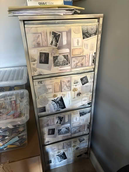 Photo of free Filing cabinet - 4 drawers (Lye Valley OX3) #3