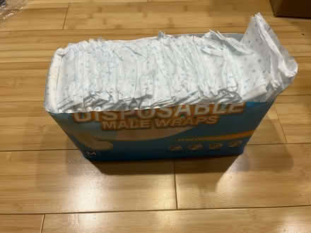 Photo of free Doggie Diapers for senior (M) dogs (Fair Lawn, NJ) #4