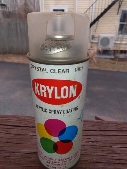 Photo of free Krylon clear finish spray can (Cambridge, Porter Square) #1