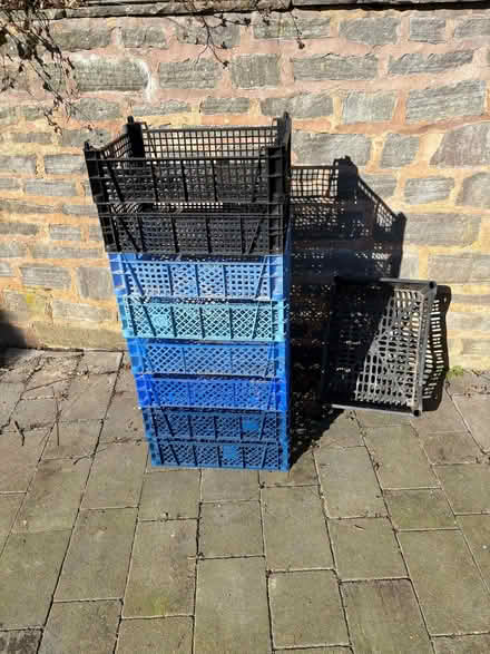 Photo of free 8 x Stacking Crates (Aymestrey HR6) #1