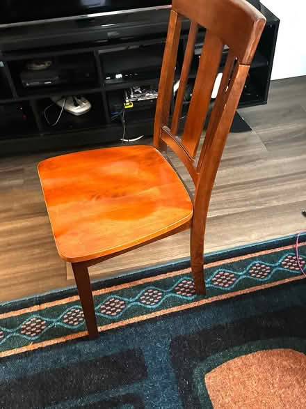 Photo of free 4 dinning chairs (Framingham) #3