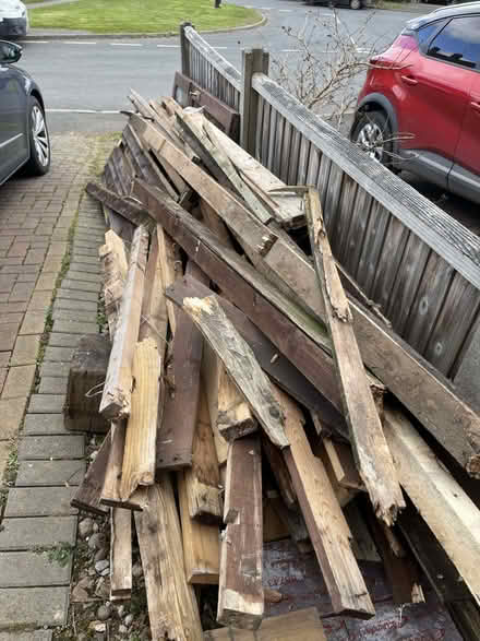 Photo of free A big pile of wood (Malvern Link WR14) #1