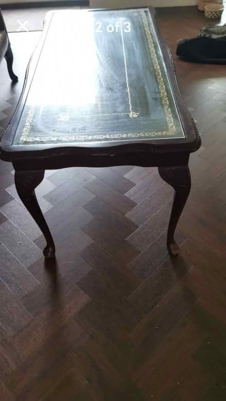Photo of free Leather top coffee table (Welling DA16) #2
