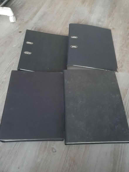 Photo of free a4 black lever arch files (Great Baddow CM2) #1