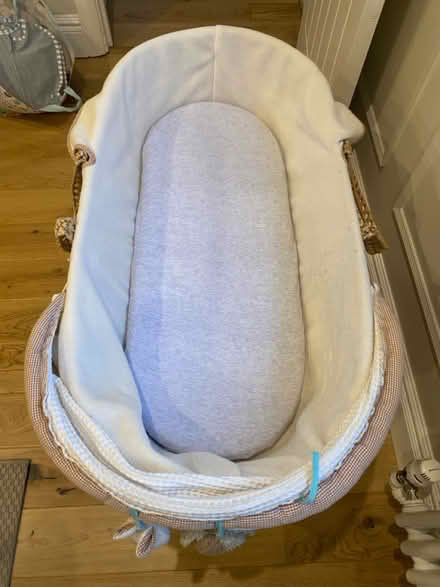 Photo of free Baby Moses basket crib (HP5 Chesham) #3