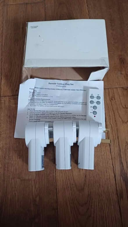 Photo of free Remote control plugs (Brailsford DE6) #1