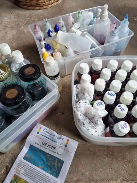 Photo of free Silk painting supplies (AB21) #1