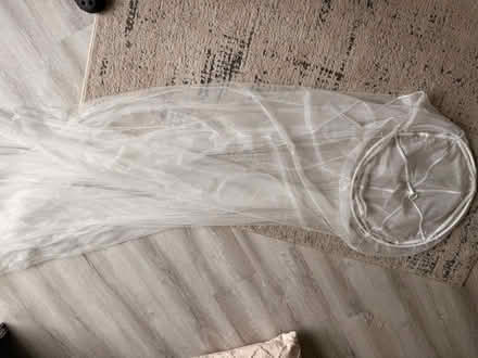 Photo of free IKEA over bed mosquito net white (L16 Childwall) #3