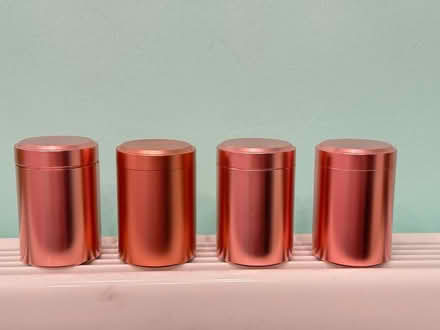 Photo of free 4 x pink spice pots (Dawlish Devon) #1