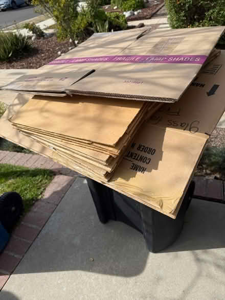 Photo of free Moving Boxes (Fairview street) #1