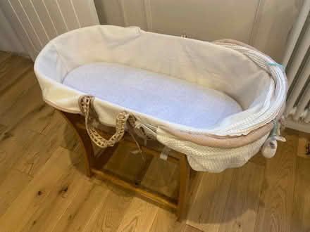 Photo of free Baby Moses basket crib (HP5 Chesham) #2