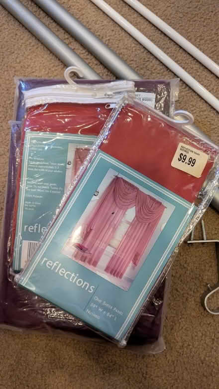 Photo of free Rod pocket curtain panels (Upper Marlboro, MD (Marlton)) #1