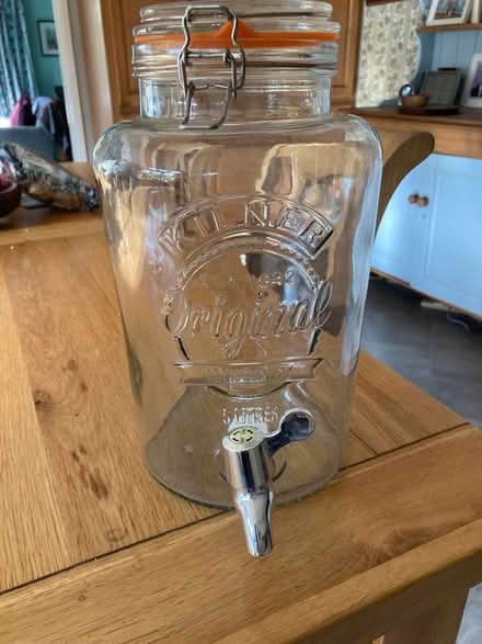 Photo of free Large 5l kilner jar with tap (West Oxfordshire OX28) #1
