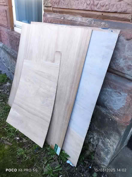 Photo of free Sheet of 4mm ply halved (Bellahouston G51) #2
