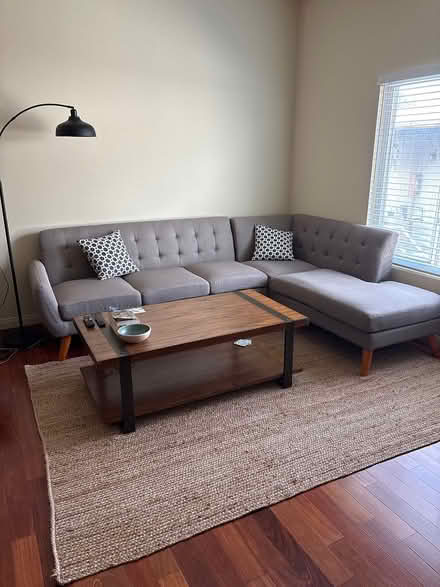 Photo of free Sofa/rug/dining table + 3 chairs (Santa Monica) #1