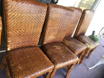 Photo of free 6 dining chairs (San Lorenzo) #2