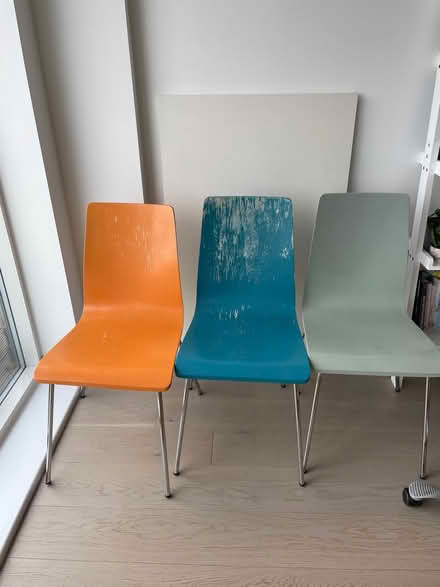 Photo of free Three dining chairs (Greenwich SE10) #1