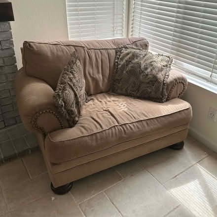 Photo of free Couch & Oversized Chair (Pleasanton right off of 680) #2